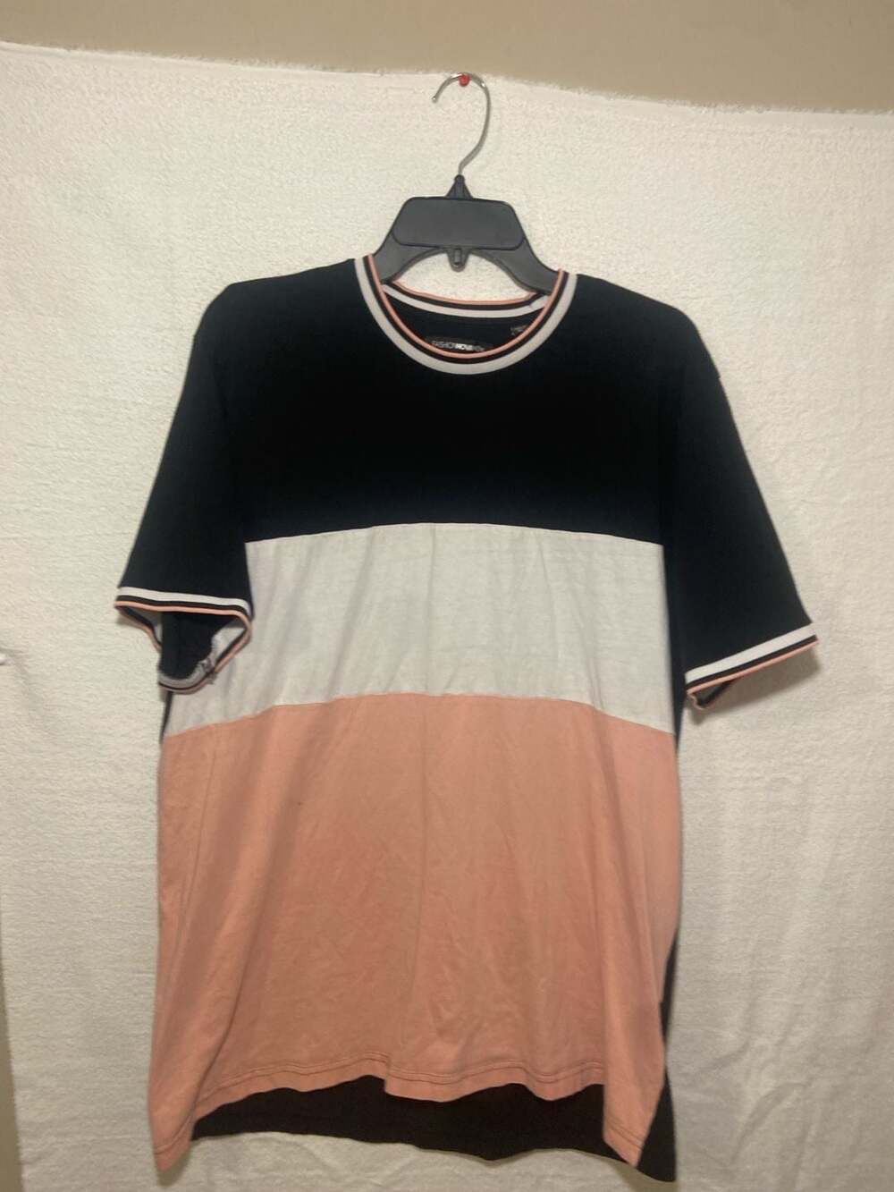 Fashion Nova Men Color Block Short Sleeve T-Shirt Size XL